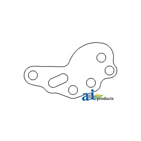 A & I Products Gasket, Hydraulic Lift Cylinder Housing 4" x6" x1" A-NAA553B